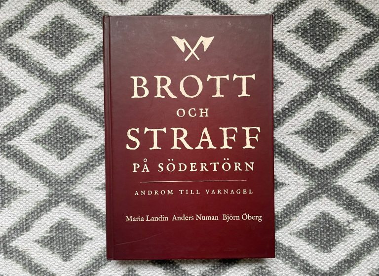 Brott och straff på Södertörn (2019) Boken Brott och straff på Södertörn (2019)